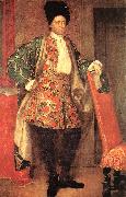 GHISLANDI, Vittore Portrait of Count Giovanni Battista Vailetti dfhj France oil painting artist